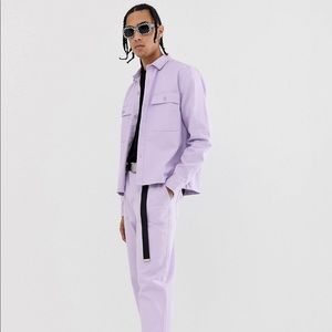 Purple - Medium - ASOS Jacket Top